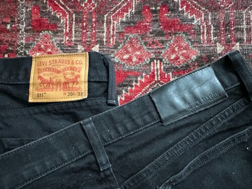 (2) Paar Made in USA Jeans - Levis 511 Cone Denim + Buck Mason 30x32 Slim - Bild 11 von 18