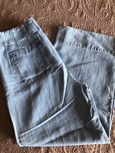 NEW LOFT Women's Wide-Leg Light Jeans. Size 27/4 - Picture 5 of 6