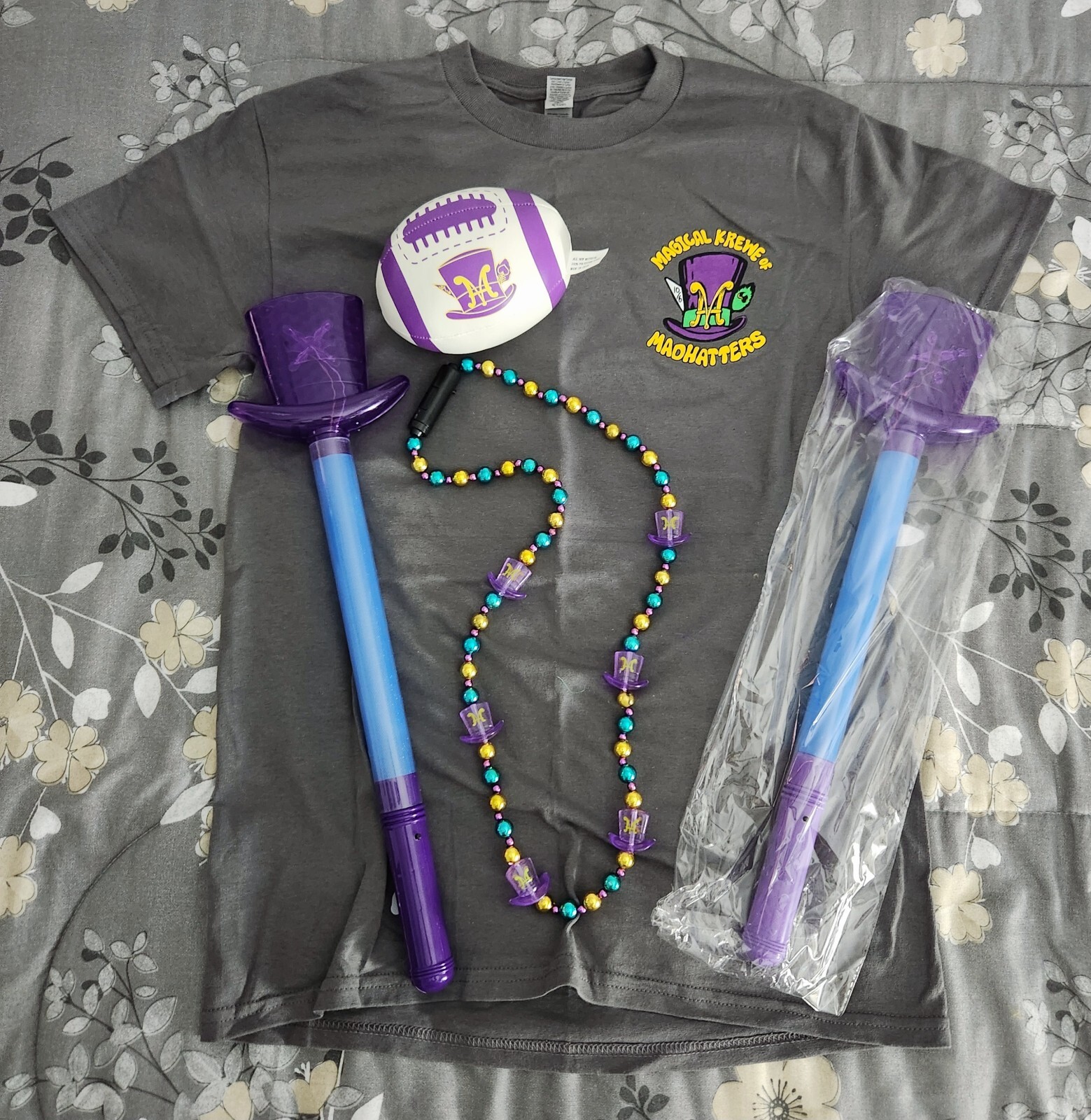 Mardi Gras 2024 Magical Krewe Of MadHatters Lot Of 5 Throws eBay