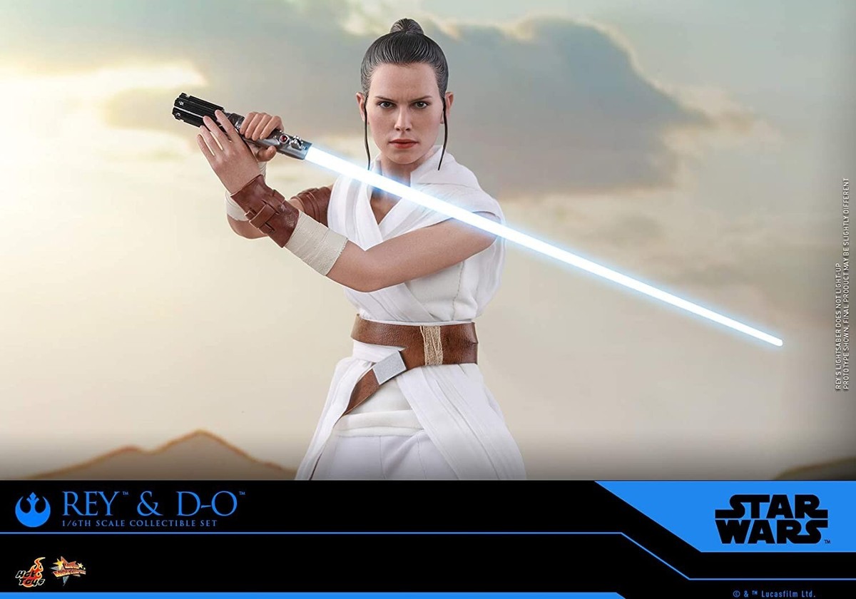 1/6 Star Wars The Rise of Skywalker Rey and D-O Set Hot Toys