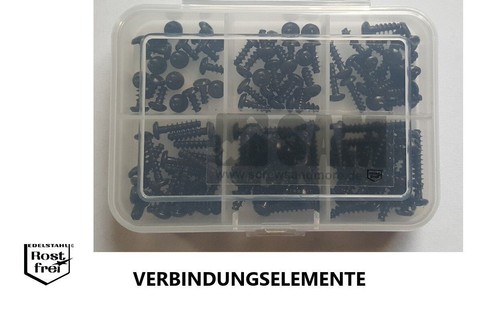 Schrauben für Kunststoffe TORX/KREUZSCHLITZ Linsen-/Senkkopf Set EDELSTAHL A2 - Bild 16 von 16