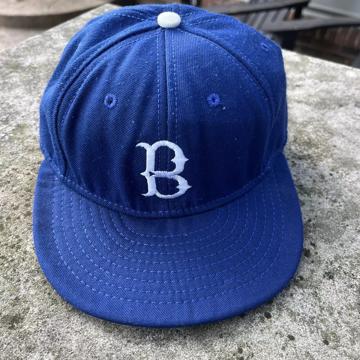 BROOKLYN DODGERS Hat Fitted 6 1/2 VINTAGE AMERICAN NEEDLE Baseball Cap Hat