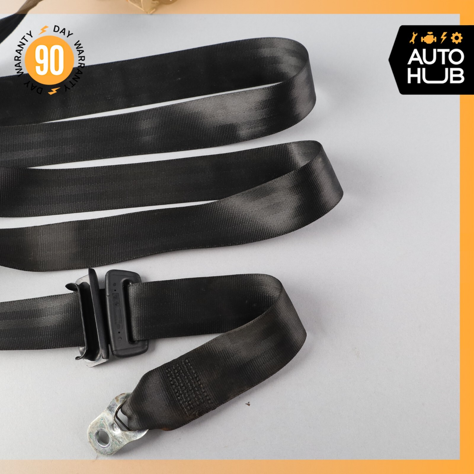 07-11 Bentley Continental GTC Rear Right or Left Side Seat Belt Black OEM
