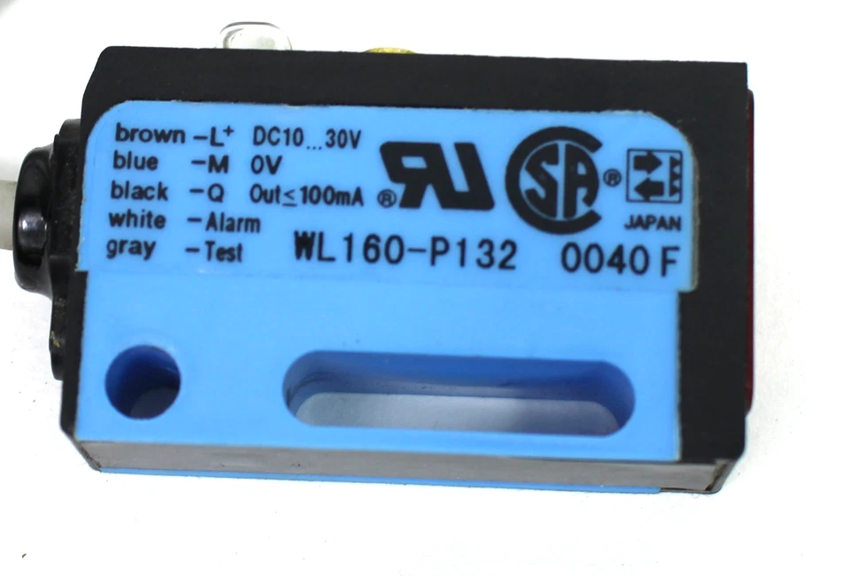 Sick WL60-P132 Optex Photoelectric Sensor 10-30V - Image 2 of 3