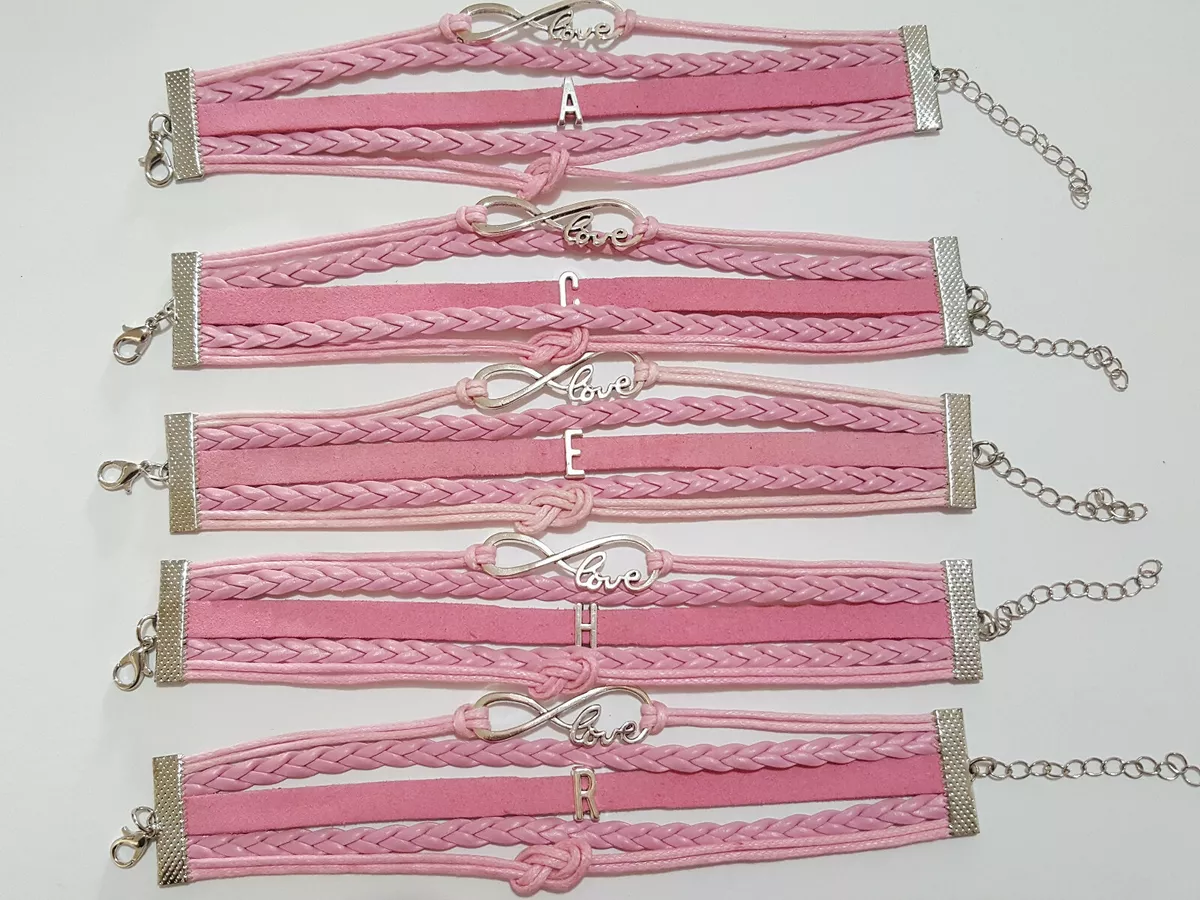 Pink cheap wrap bracelet