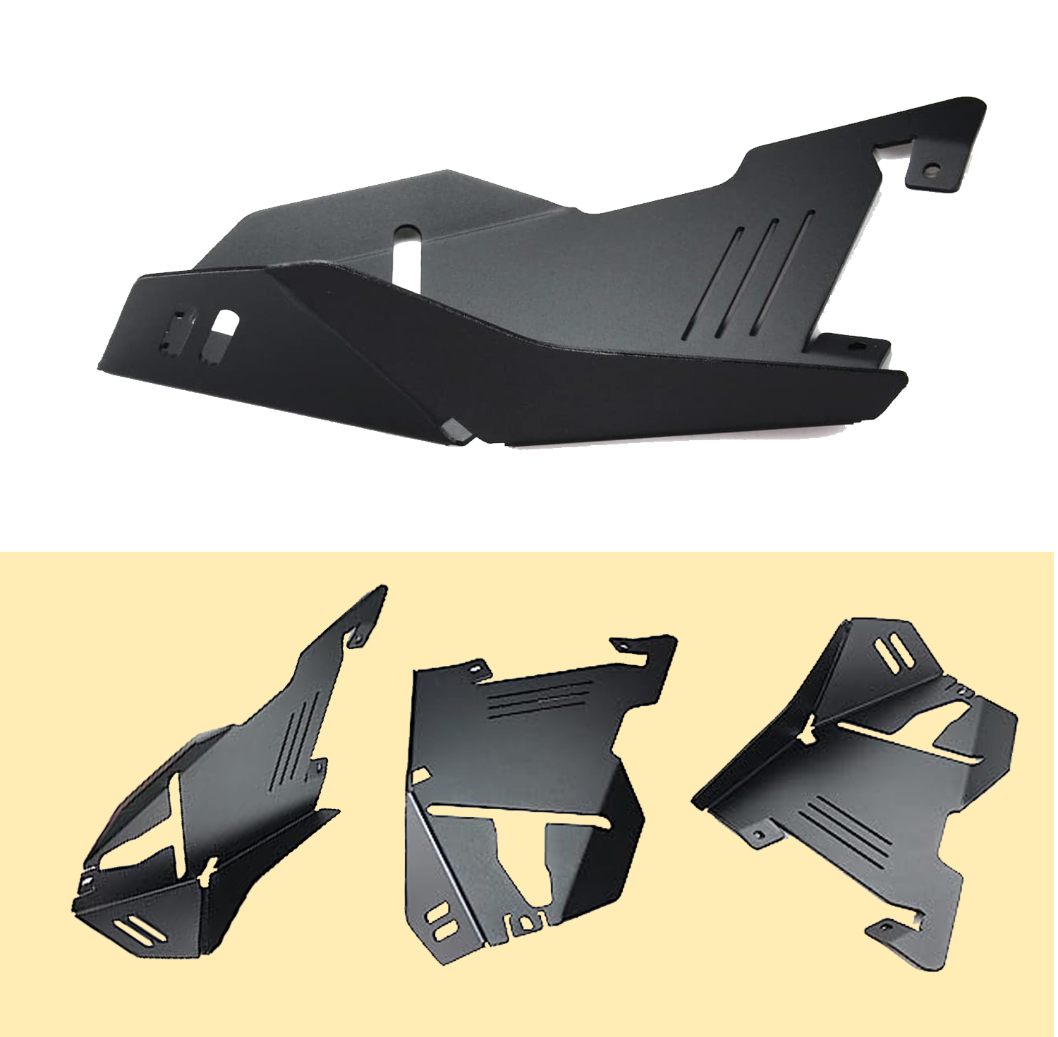 2pcs Aluminum Front AArm Splash Guard Protectors for CanAm Ryker