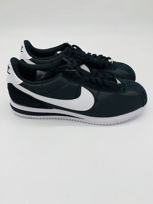 Women s Size 10 *Refurbished by Nike* Cortez Low Black White DZ2795-001