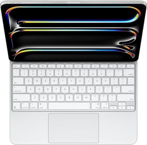 Apple iPad Magic Keyboard Case for iPad Pro 13-inch (M4). White - Very Good - Afbeelding 2 van 3