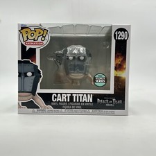 Funko Pop! Vinyl Super 6 inch Attack on Titan Cart Titan #1290 Specialty Series