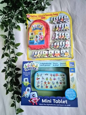 Alphablocks Mini Spiele Touch & Play und Buchstabenplättchen ADHS Autismus 