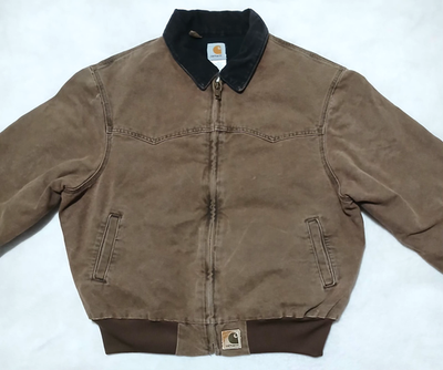 Vintage Carhartt Sante Fe Jacket XL Chestnut Brown Quilted J14CHT