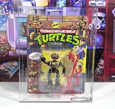 Vintage 1990 TMNT MOC FUGITOID Graded AFA 80 Playmates