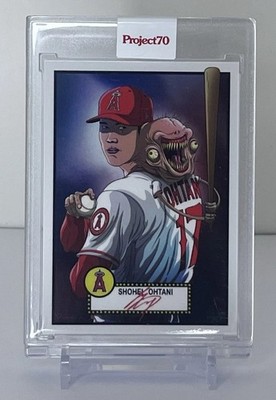 Shohei Ohtani x Alex Pardee 2021 Topps Project 70 #566 Encased Factory Sealed