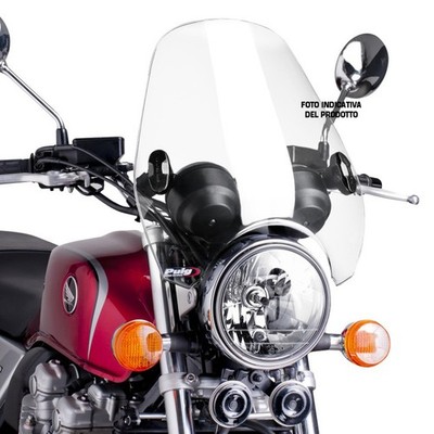 PUIG WINDSCHUTZSCHEIBE CUSTOM II FUR SUZUKI C800 INTRUDER 2005 TRANSPARENT