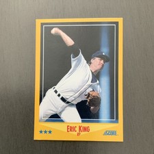Score Eric King #471 Baseball Detroit Tigers MLB 1988