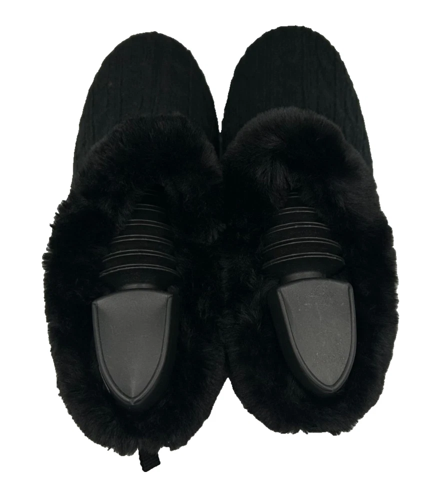 Skechers Bobs Women's Keepsakes Ice Angel Slippers Black WIDE Size:8.5 71J - Image 3 of 4