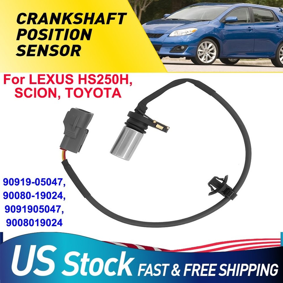 90919-05047 Crankshaft Crank Shaft Position Sensor New For Toyota Lexus ...