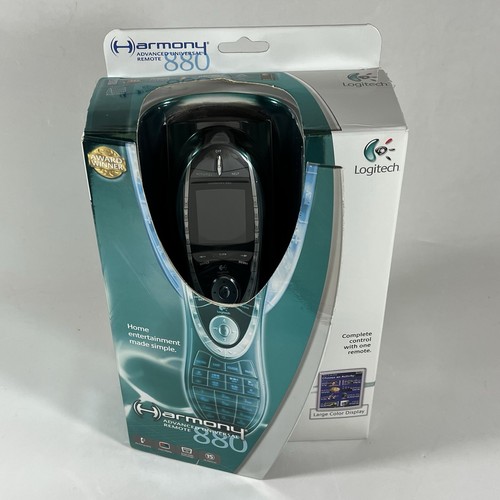 Logitech Harmony 880 Advanced Universal Remote Control ** New, Open Box! - Afbeelding 2 van 14
