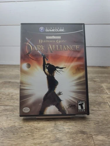 Baldur's Gate: Dark Alliance (Nintendo GameCube, 2002) CIB Complete Black Label