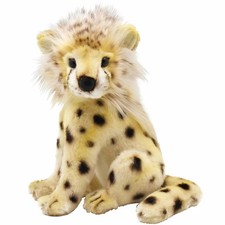 HANSA Baby Cheetah Plush 18cm No.2990 Realistic Stuffed Animal Toy