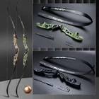 62" Hunting ILF Takedown Recurve Bow 25-60lbs Right Hand Archery Bow Competition