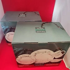2 Pfaltzgraff Winterberry Dinnerware Sets 32 Piece (8 place settings)