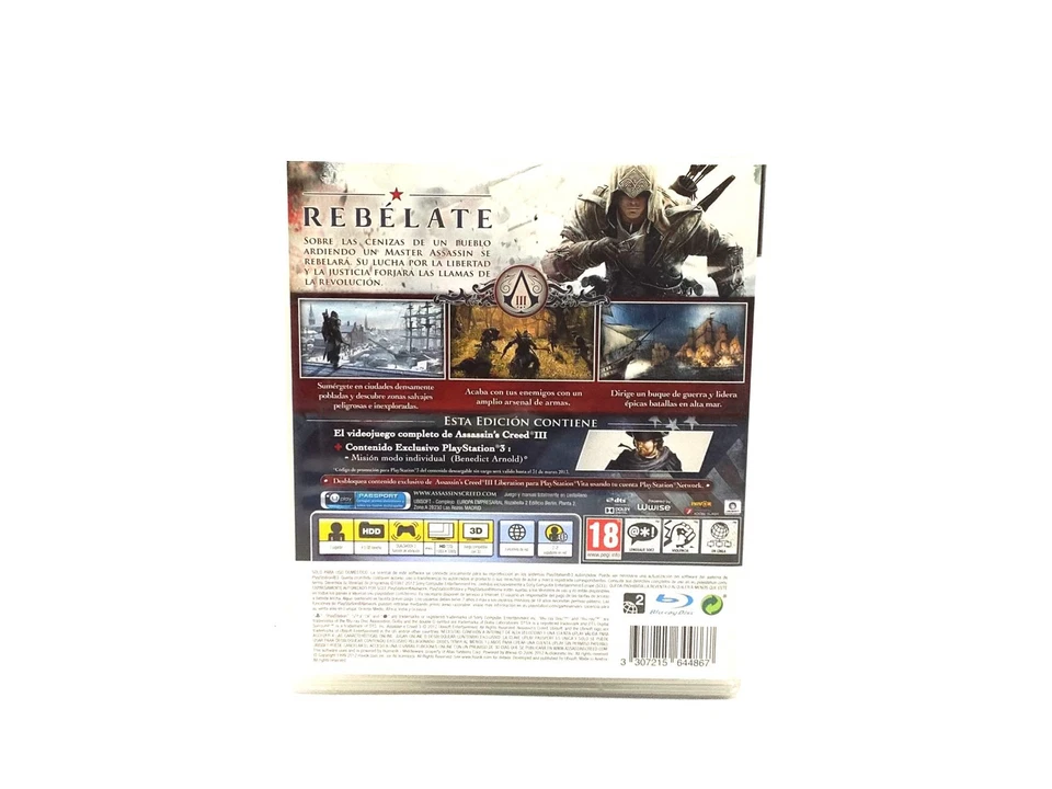 Assassin's Creed III Bonus Edition PS3 (SP) [PO11990], foto 2 de 4