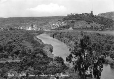 Postcard Bosa Valle Temo and panorama from S. Pietro 1962