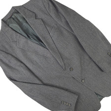 VINTAGE CHRISTIAN DIOR MONSIEUR GRAY WOOL BLAZER MEN'S SIZE 42     NO SIZE   