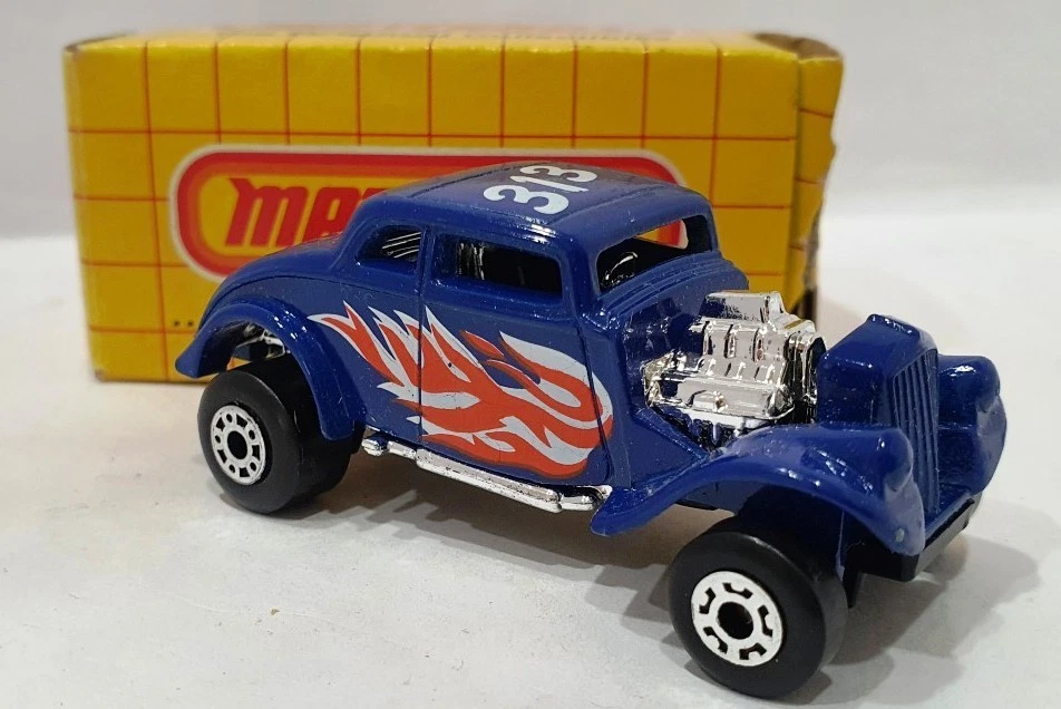 Matchbox Superfast MB69 1933 Willys Street Rod 1982 Model Car Mint Macau Base - Image 4 of 4