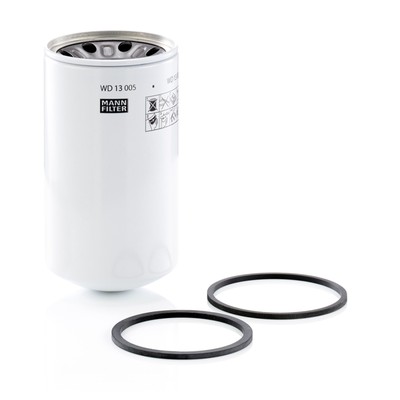 MANN-FILTER Filter Arbeitshydraulik WD 13 005 x hohe Drücke Anschraubfilter 1