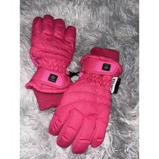 Nice Caps Kids Waterproof Thinsulate Warm Winter Gloves Pink