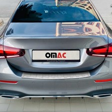 Ladekantenschutz Stoßstange für Mercedes A Klasse W177 2018-2025 Chrom Gebürstet