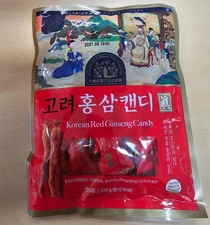 Korean Red Ginseng Candy 200g Nutritious Snack Energy Supplement Newest KOREA