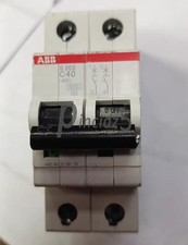 1PCS New ABB S202-C40 S202C40 2P 40A Miniature Circuit Breaker Fast Shipping