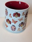 Sheffield Home Ladybugs Butterfly Mug Love Hearts Pink Red Hard To Find