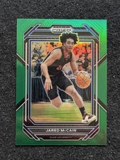 2023 Panini Prizm Draft Picks #43 Jared McCain Green Duke Blue Devils