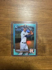 2025 Bowman Chrome Kevin Alvarez True Aqua /125 Astros RC