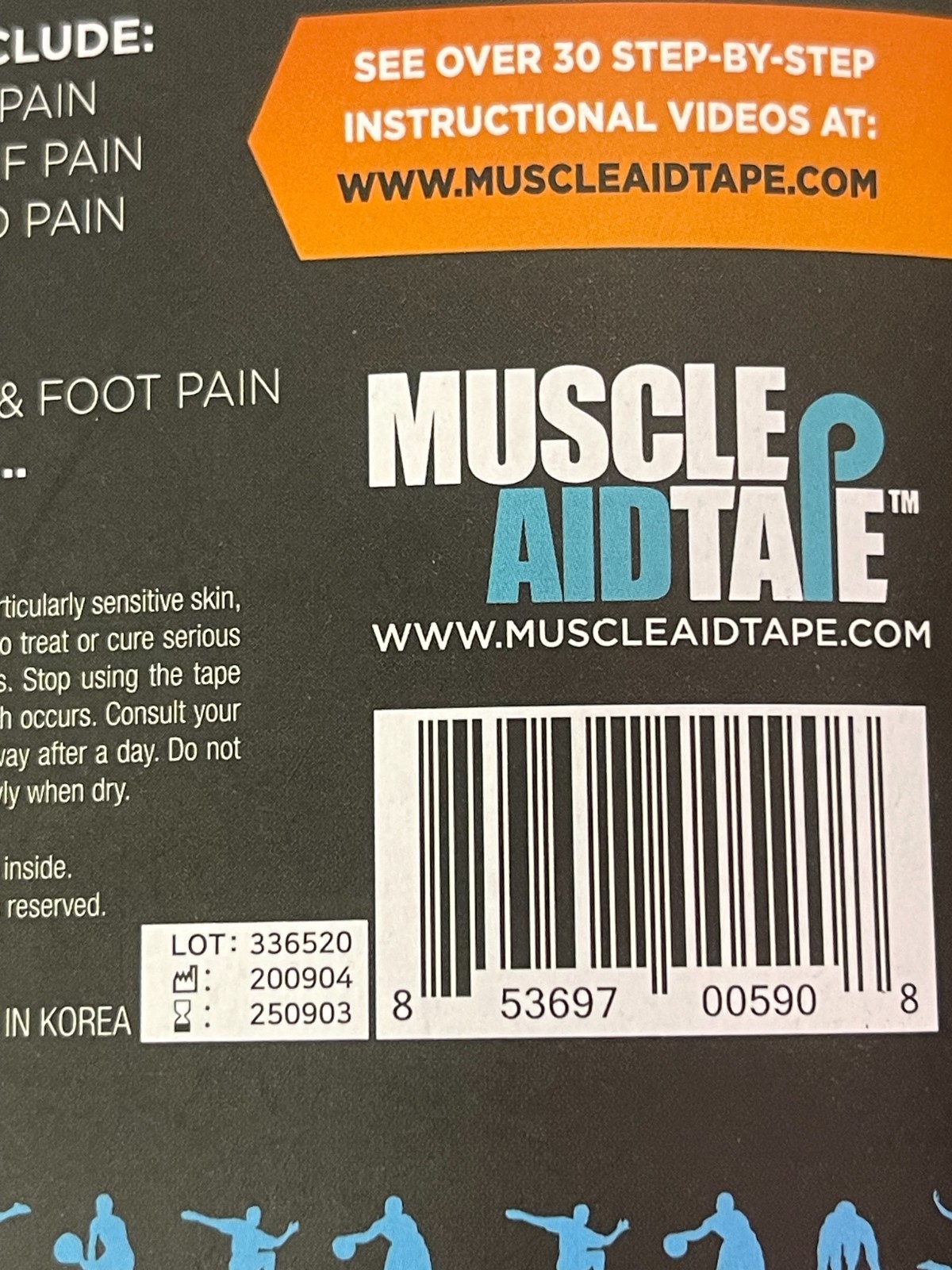 Muscle Aid Strips-Beige