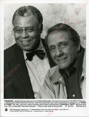 #ad PROS amp; CONS Press Photo #15 7X9 JAMES EARL JONES richard crenna $15.98