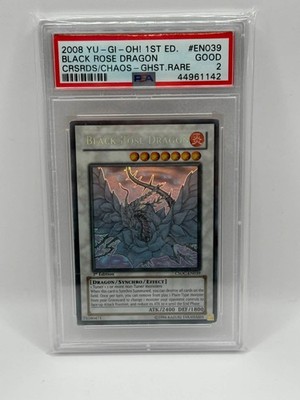 Black Rose Dragon (Ghost Rare) CSOC-EN039 Crossroads of Chaos 1st