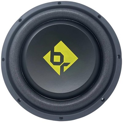 BRSW10D4 10'' 800 Watt Max Power Dual 4 Ohm Shallow Mount Car Subwoofer | High...