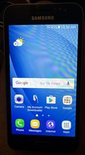 Samsung Galaxy Luna SM-S120VL Luna 8GB Tracfone Gray Very Good Fast Shipping