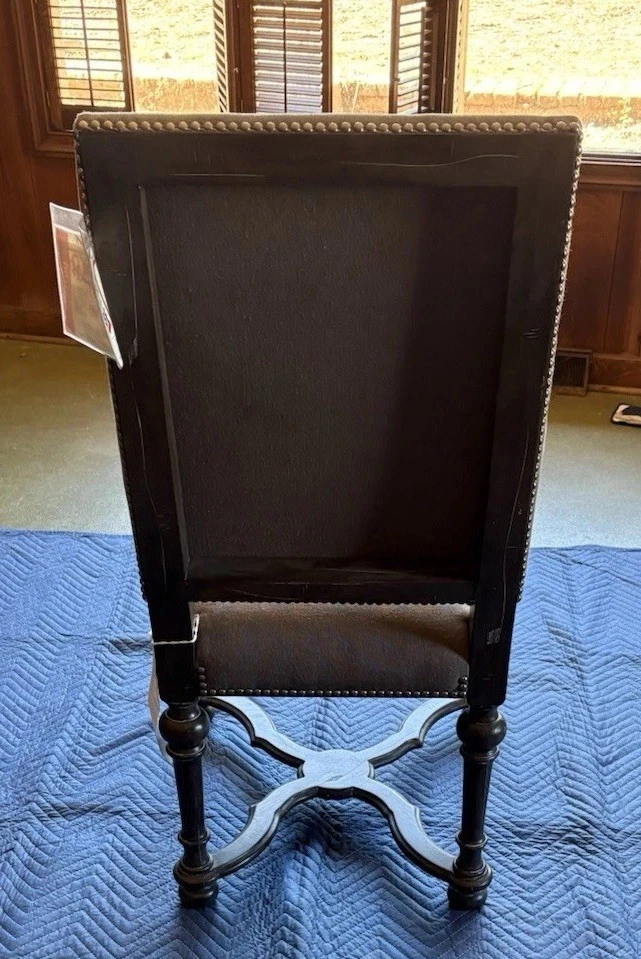 Стул обеденный боковой акцент Theodore Alexander Ione 4000-898-1AYM один стул - Изображение 4 из 4