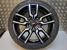 MINI F65 F66 F67 18 Inch JCW Black Lap Spoke 960 Alloy Wheel With Tyre 5A3E641