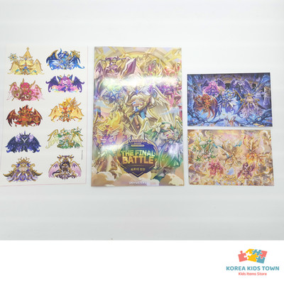 Cookie Run Braverse Comic Book - The Final Crusade + Sticker Set + Postcard Set