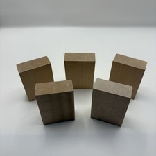 Wooden Train Track Support Blocks Scenery Risers Brio Compatible x5