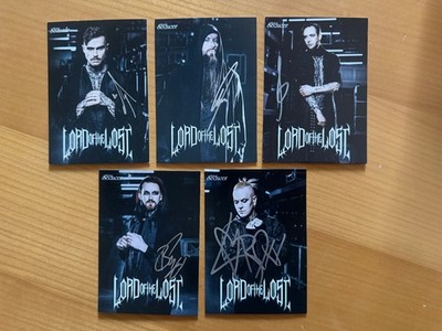 Lord of the Lost Autogrammkarten Sonic Seducer handsigniert limitiert 2026