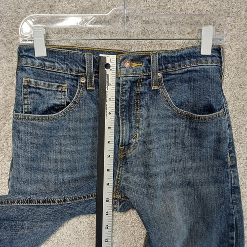 Levi Strauss Jeans Boys 26X30 Blue Bootcut Signature Stretch Denim Classic Pants - Picture 5 of 10