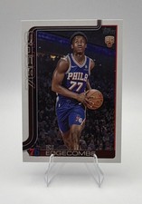 Topps 2025-26 VJ Edgecombe Rookie #203 Philadelphia 76ers Basketball Card